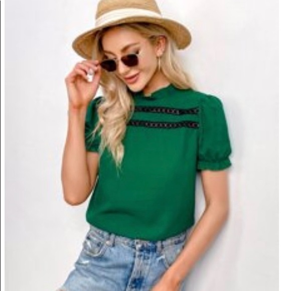 Shein blouse 💚 - Picture 2 of 6